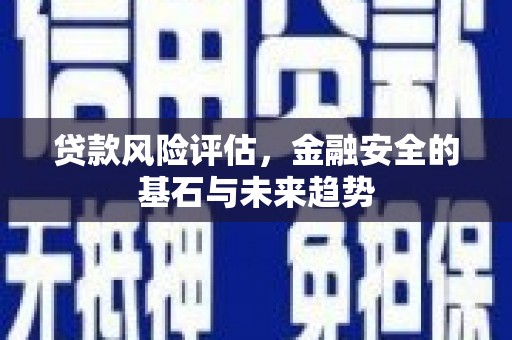 矿区贷款风险评估，金融安全的基石与未来趋势
