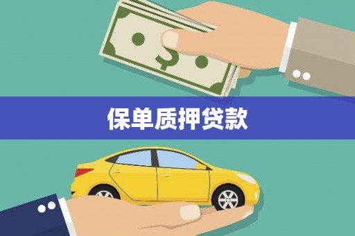 矿区保单质押贷款