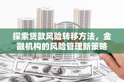 矿区探索贷款风险转移方法，金融机构的风险管理新策略