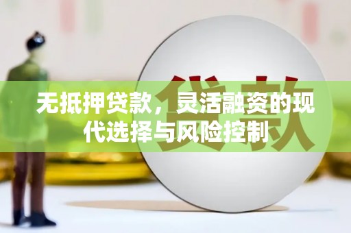 矿区无抵押贷款，灵活融资的现代选择与风险控制