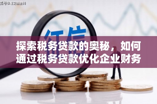 矿区探索税务贷款的奥秘，如何通过税务贷款优化企业财务