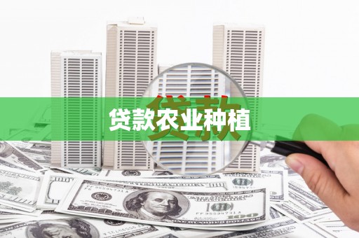 矿区贷款农业种植