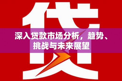 矿区深入贷款市场分析，趋势、挑战与未来展望