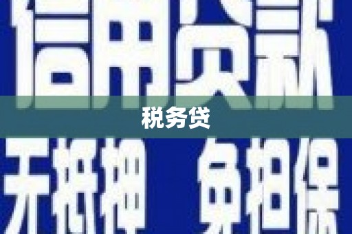 矿区税务贷