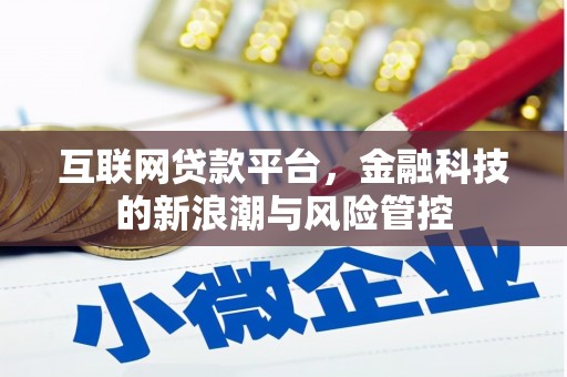 矿区互联网贷款平台，金融科技的新浪潮与风险管控