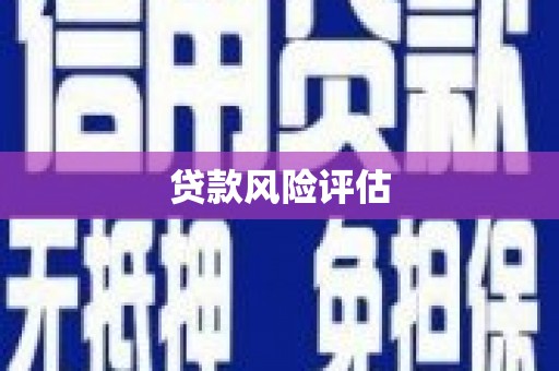 矿区贷款风险评估
